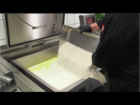 PHOENIKS   Multifunktionale Kippbratpfanne   Schneller Milchreis