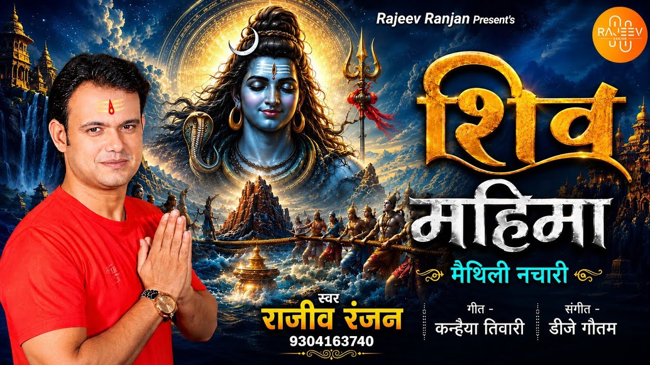#shivbhajan शिव महिमा | Shiv Mahima | Rajeev Ranjan Maithili श्रावण स्पेशल #nachari 2026 | Bhajan 