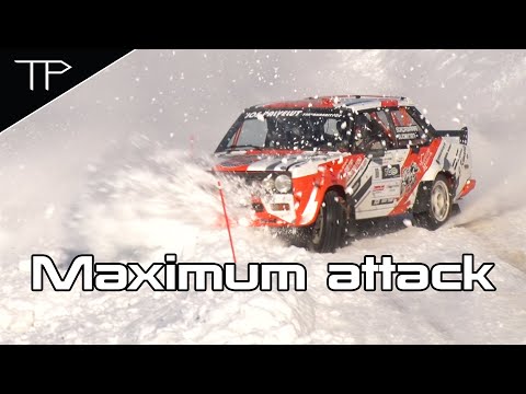 The best of winter rallying - maximum attack & crash 2022