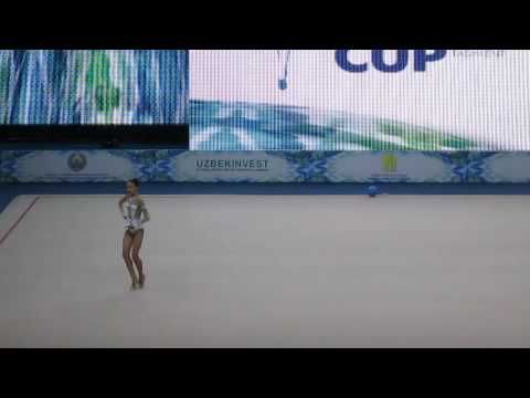 Яна Крамаренко мяч HAPPY CARAVAN 2016 тАШКЕНТ