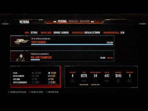 Fv217 Badger in Estepas:8,1K direct damage:Wot console - World of Tanks console