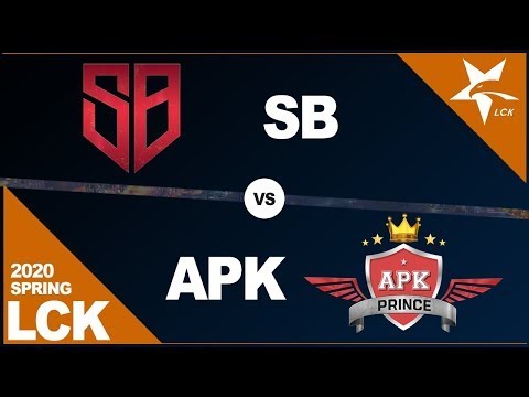 SB VS APK GAME1   Highlights LCK Spring 2020