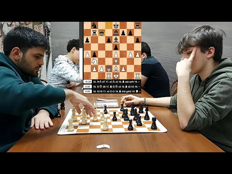Najdorf Sicilian 🔥 IM Babazada Khazar (2361) vs FM Casadio Niccolo (2173) Blitz chess