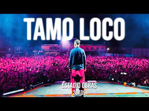 YSY A - TAMO LOCO (Estadio Obras 28/05) #YSYSMO