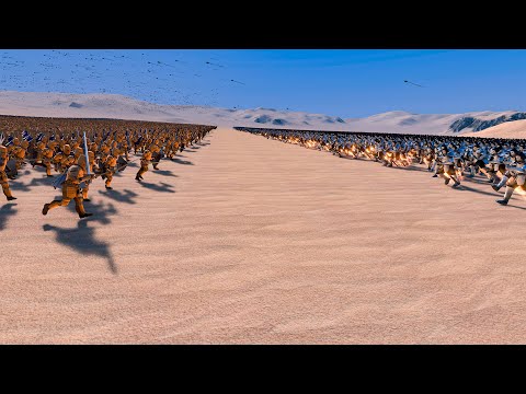 22.000 Golden Knights vs 13.000 SOUL TYRANTS | Ultimate Epic Battle Simulator