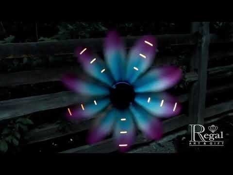 13286 Spinner Solar Stake Pink