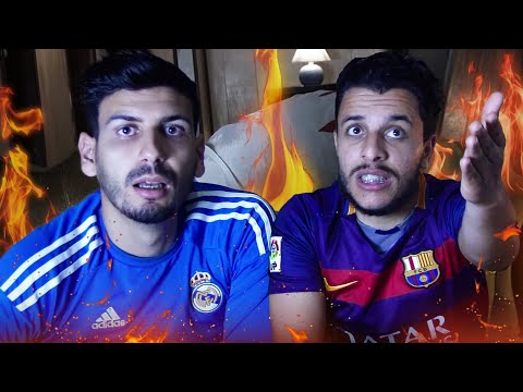 Barça VS. Real Madrid أنا و صاحبي
