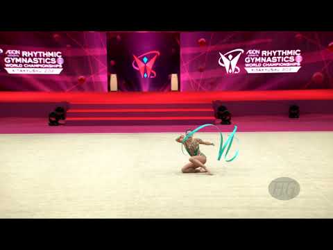 MINAGAWA Kaho (JPN) - 2021 Rhythmic Worlds, Kitakyushu (JPN) - Qualifications Ribbon