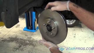 Brake Pad and Rotor Replacement - Front