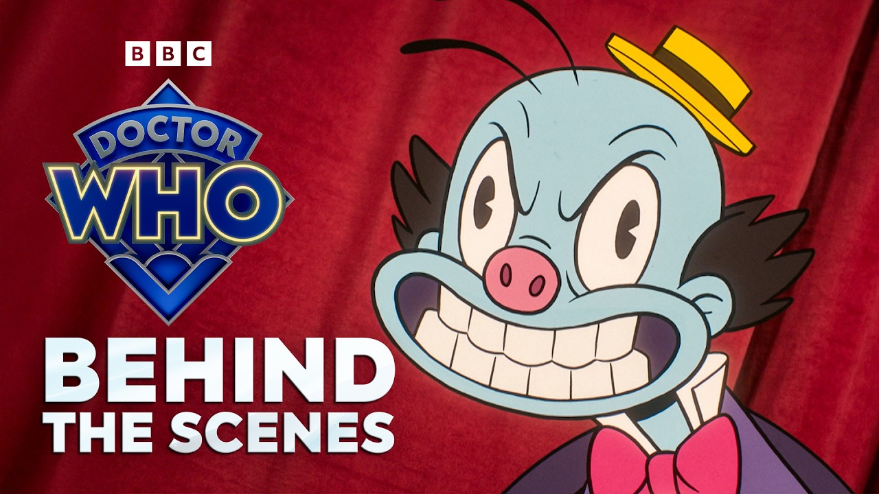 When #DoctorWho Becomes a CARTOON | Behind the Scenes of Lux | Doctor Who - YouTube