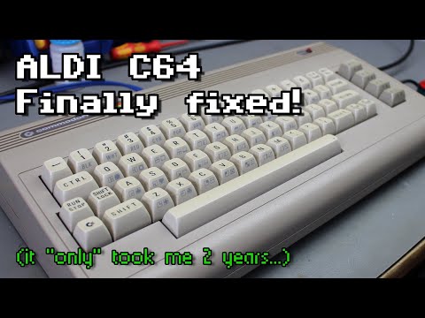 Aldi C64 Blank Screen Repair Part 2