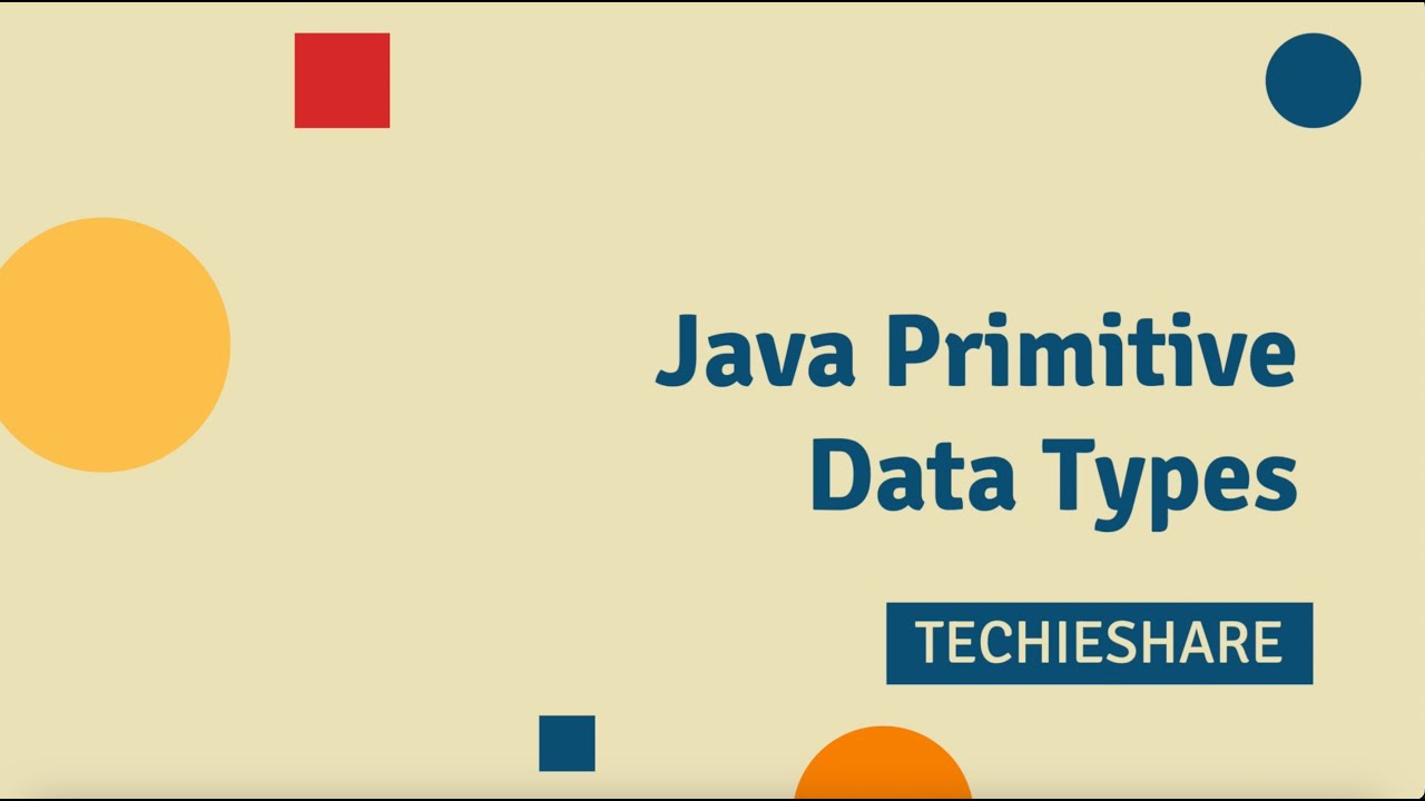Java Data Types Tutorial - Learn All 8 Primitive Types (2025)