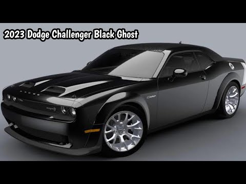 2023 Dodge Challenger Black Ghost - Street Racing Legend