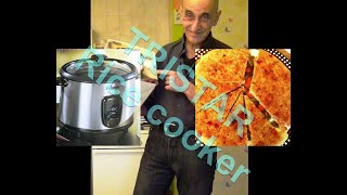 TRISTAR Rice cooker .Cooking a Rice Dish from Alex