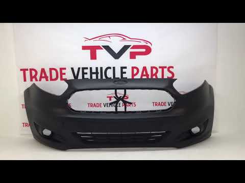 Fits Ford Transit Courier 2014-2018 Front Bumper With Fog Holes Not Primed video