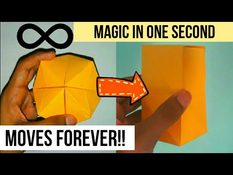 How To Make a Paper MOVING FLEXAHEDRON - Fun & Easy Origami