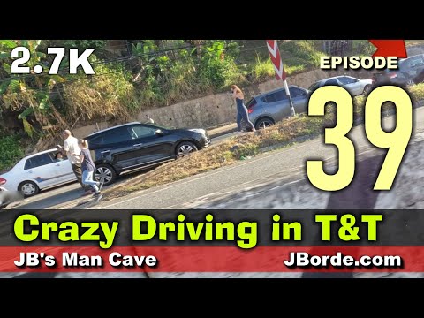 Why is DRIVING in Trinidad and Tobago so FRUSTRATING? Crazy Driving Episode 39 JBManCave.com