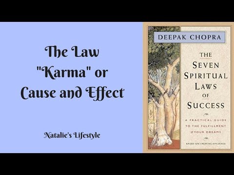 The Law Of "Karma" or Cause and Effect | 7 Spiritual Laws Of Success