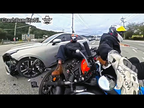 Insane Motorcycle Crashes & Moto Moments ! | CrashBanditoNL