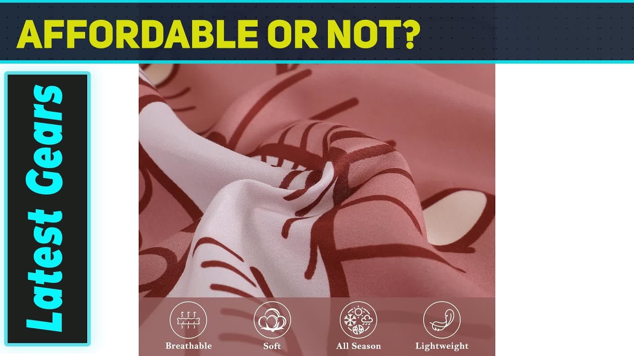 DJY 7 Pieces Sage Green Floral King Comforter Set – Best Soft Botanical Bedding Set