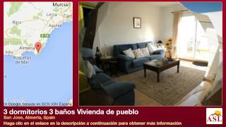 preview picture of video '3 dormitorios 3 baños Vivienda de pueblo se Vende en San Jose, Almeria, Spain'