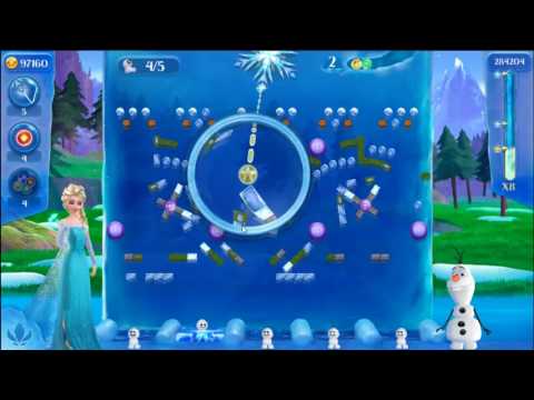 Frozen Free Fall: Icy Shot Level 197 - NO BOOSTERS ☃☃☃