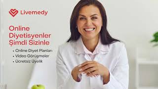 Online Diyetisyenler Livemedy'de Sizlerle!
