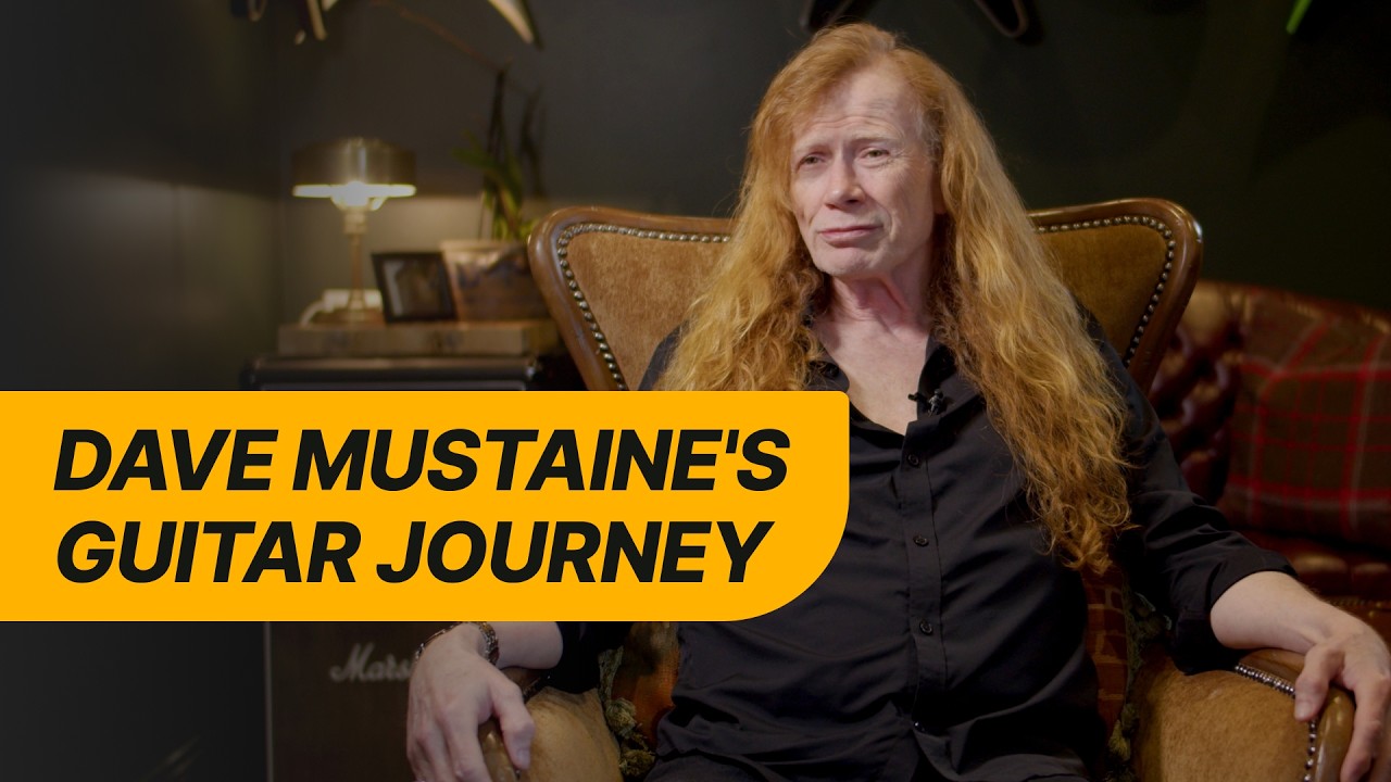 Dave Mustaine's Guitar Journey: From B.C. Rich to Gibson - YouTube