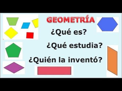 ¿Qué es y qué estudia la Geometría?