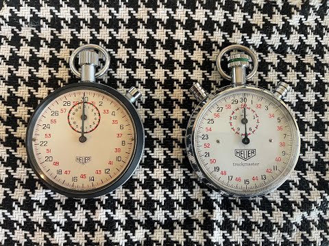 PCARMARKET Auction: Heuer Trackmaster 8032 & 7700 Stopwatch