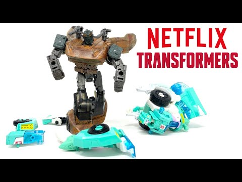 Transformers Netflix War For Cybertron SPARKLESS BOT Review