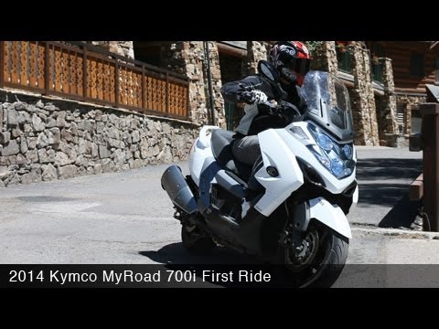 2014 Kymco MyRoad 700i First Ride