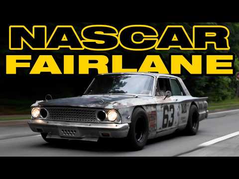 Nascar Inspired 1963 Ford Fairlane | Raw, Loud, and Built to Drive!