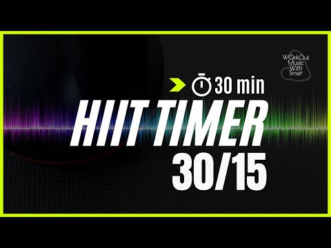 I use this Hiit timer for "Leg Day" 30 sec train with 15 sec rest | Mix 82
