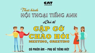 Luyện nghe và thực hành hội thoại tiếng anh theo chủ đề - Meeting, Greeting/Gặp gỡ, Chào hỏi
