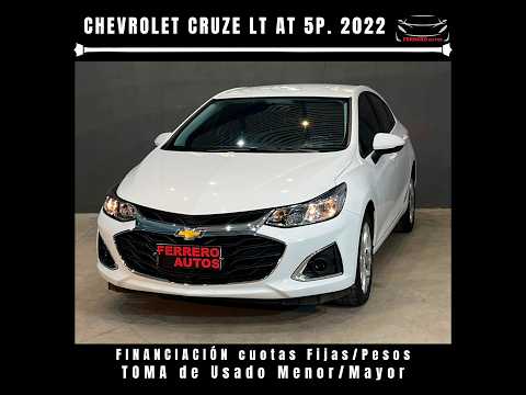 Se Vende: Chevrolet Cruze LT AT 5p  2022 - FERRERO Automotores Oncativo (Provincia de Córdoba)