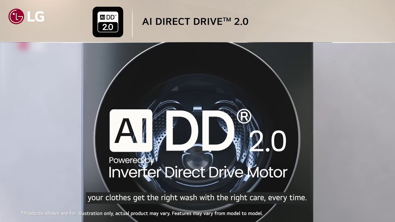 LG 12Kg Front Load Washing Machine, AI Direct Drive, Digital Dial , Essence Black, 5 Star, FX1412N9K