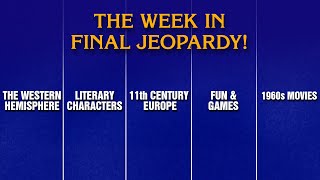 A Week in Final Jeopardy!: 11/3/25-11/7/25 | JEOPARDY!