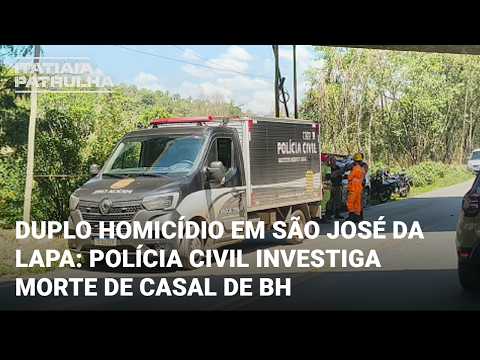 DISPUTA NO TRÁFICO: CASAL É MORTO A TIROS EM SÃO JOSÉ DA LAPA APÓS SER LEVADO DE ADEGA EM BH