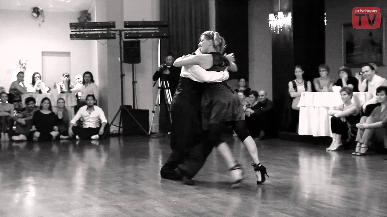 Dimitry and Nina Suhoviy, «White tango festival 2012», Moscow, Russia