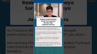 Reaksi Anak Purbaya Soroti Isu Ayahnya Mundur dari Jabatan Menkeu, Ngaku Diserang Netizen