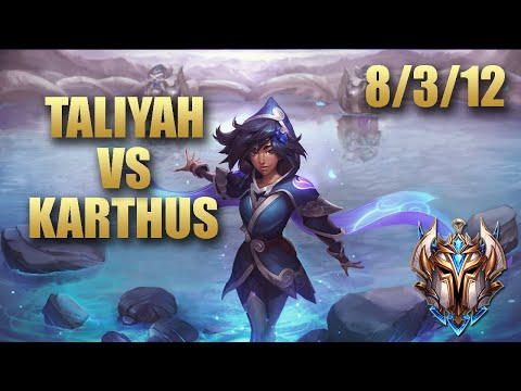 Gen G Seonghwan Taliyah Jungle Vs Karthus - KR Challenger Match Summary Patch 9.19