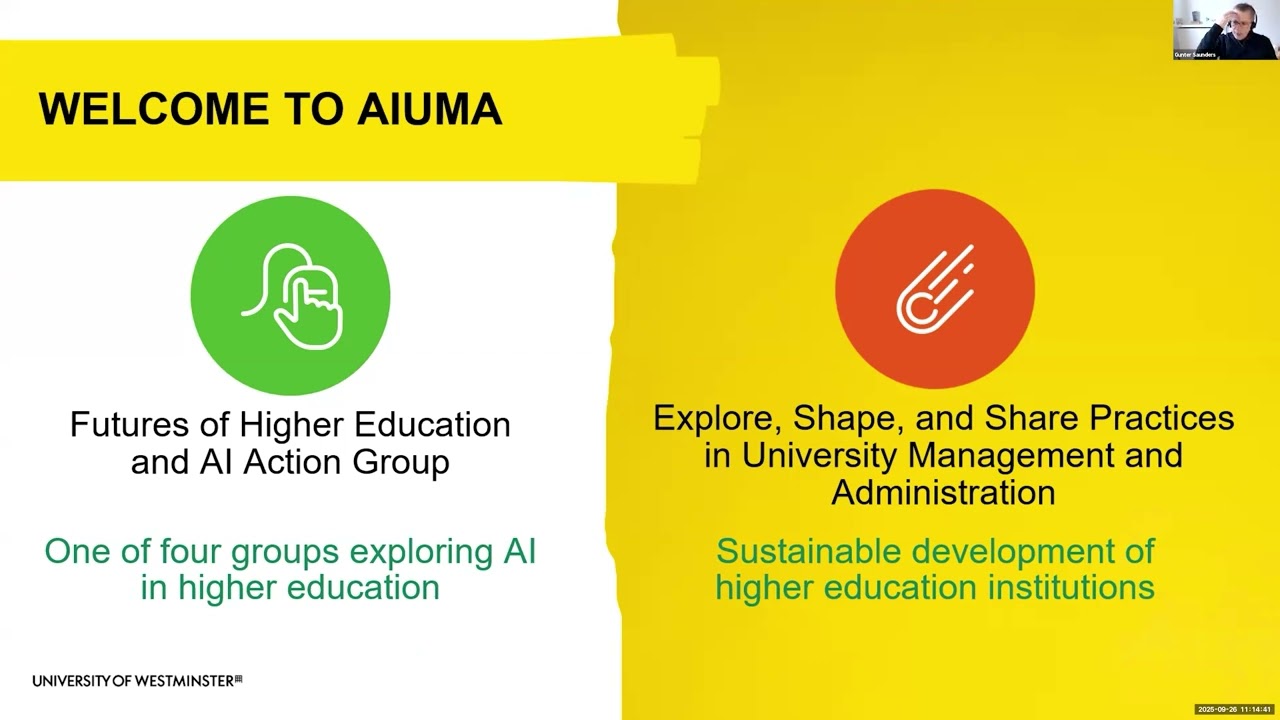 AI Learning Lab Webinar Series:Harnessing AI for Smarter, Sustainable University Management