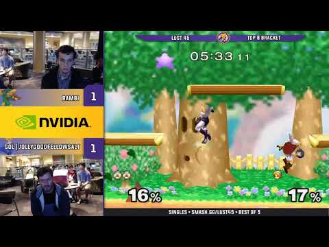 LUST 45 - Bambi (Young Link) vs GOL | JSalt (Sheik)