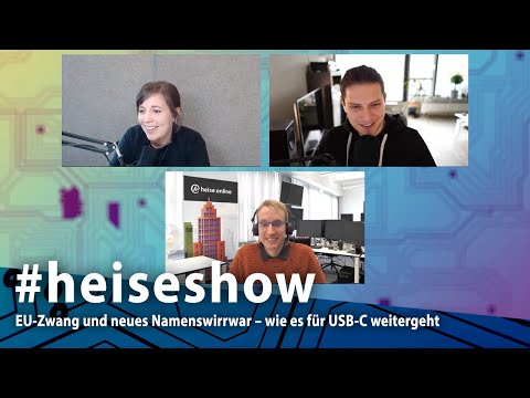 #heiseshow: EU-Zwang und neues Namenswirrwar – wie es für USB-C weitergeht