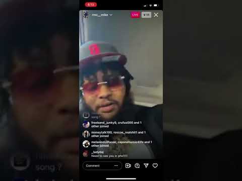 RMC MIKE (Instagram Live) UNRELEASED SONGS FEATURING LOUIE RAY