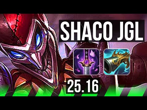 SHACO vs KHA'ZIX (JGL) | 6/1/9 | KR Master | 25.16