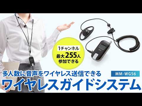 MM-WGS6 / ワイヤレスガイドシステム