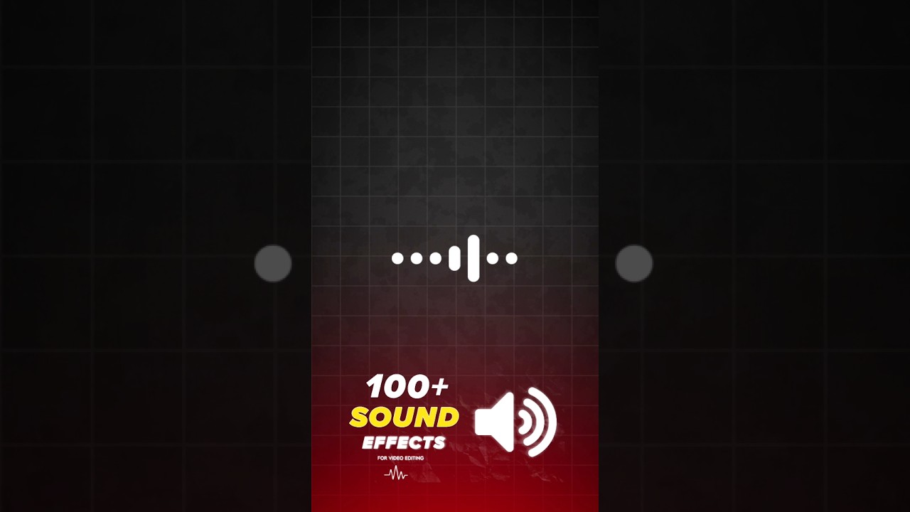 100+ No Copyright Sound Effect For Video Editing | Video Editing Sound Effect Free