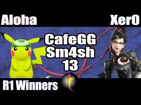 CGG13 Singles: SSB Wii U - WR1 - Aloha vs Xer0